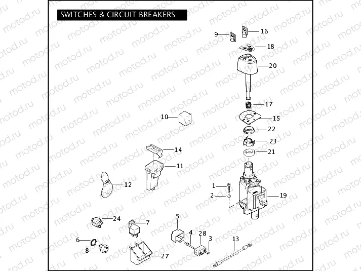 SWITCHES & CIRCUIT BREAKERS