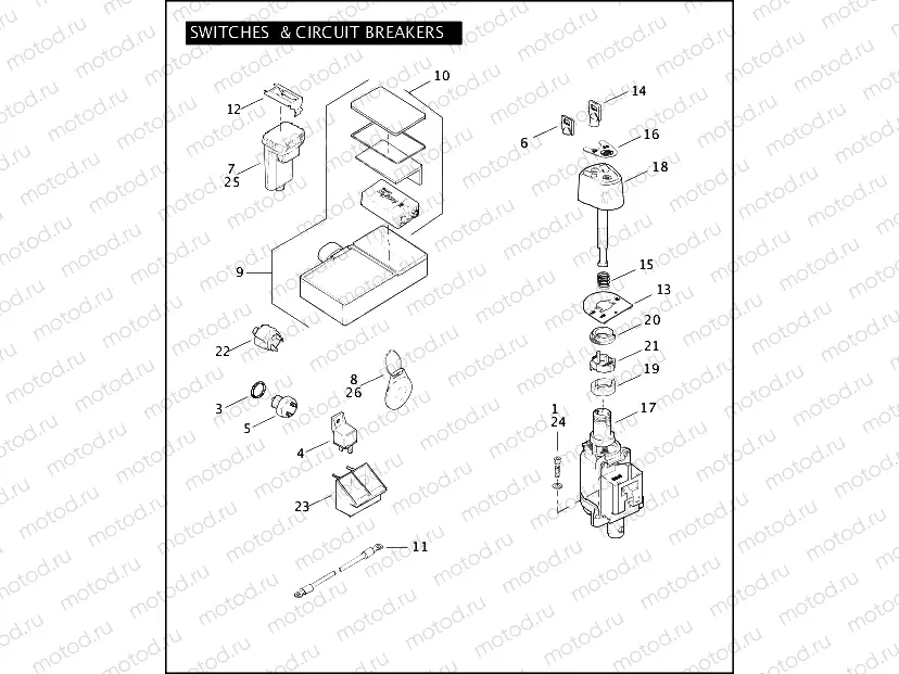 SWITCHES & CIRCUIT BREAKERS