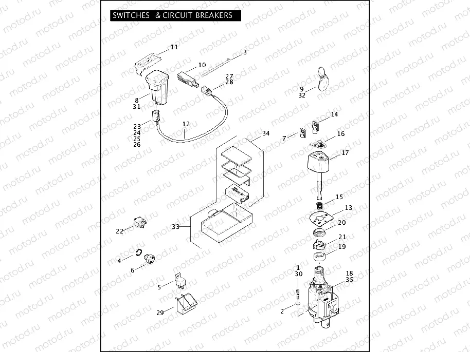 SWITCHES & CIRCUIT BREAKERS