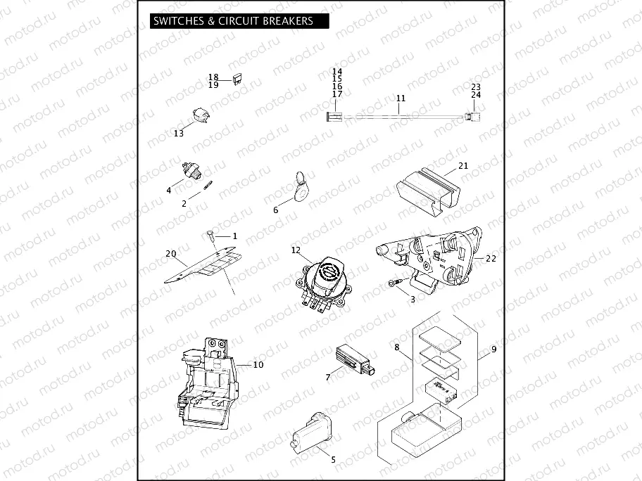 SWITCHES & CIRCUIT BREAKERS