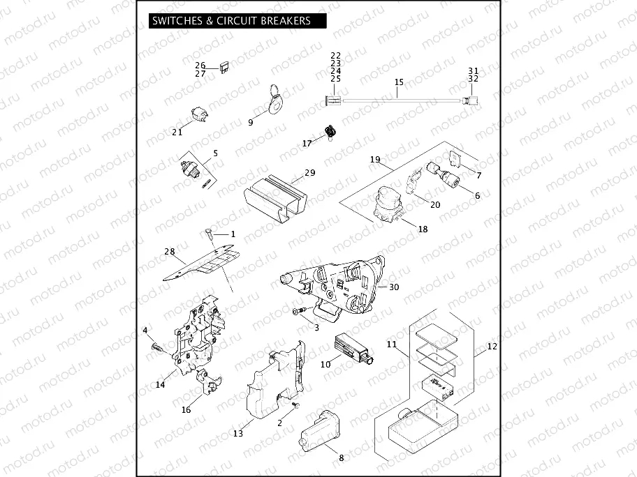 SWITCHES & CIRCUIT BREAKERS