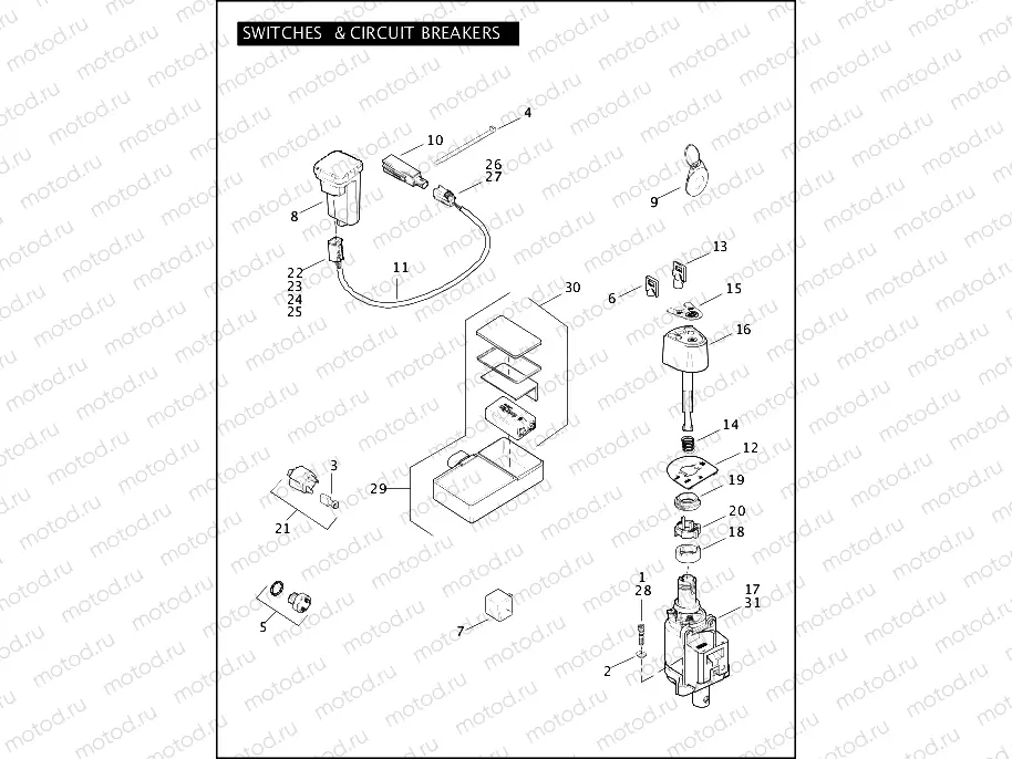 SWITCHES & CIRCUIT BREAKERS