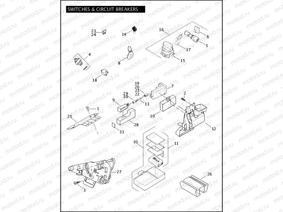 SWITCHES & CIRCUIT BREAKERS