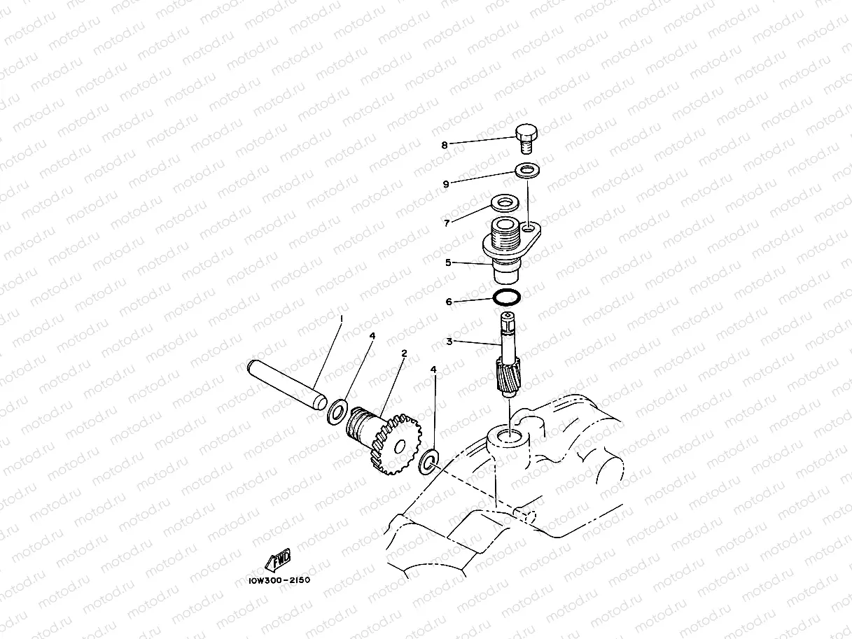TACHOMETER GEAR