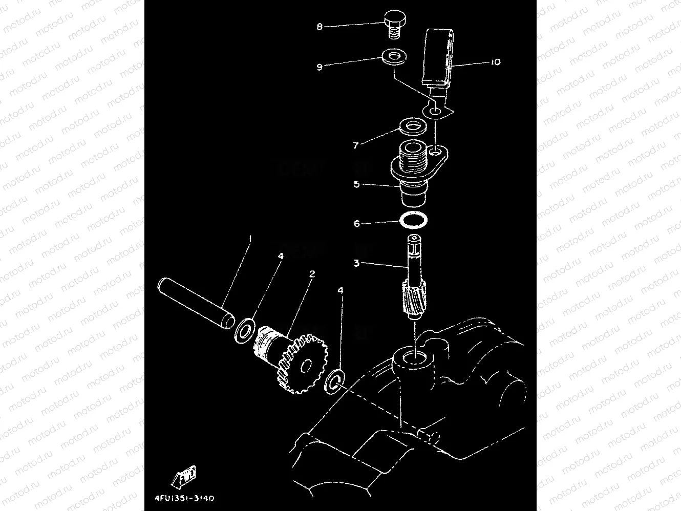 TACHOMETER GEAR