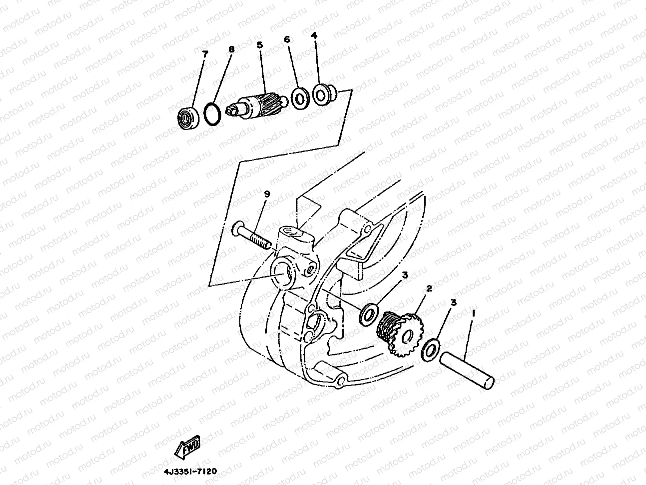 TACHOMETER GEAR