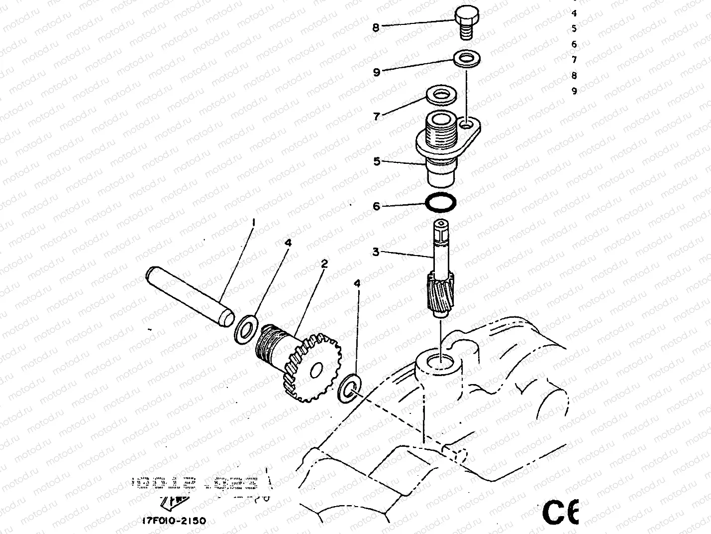 TACHOMETER GEAR