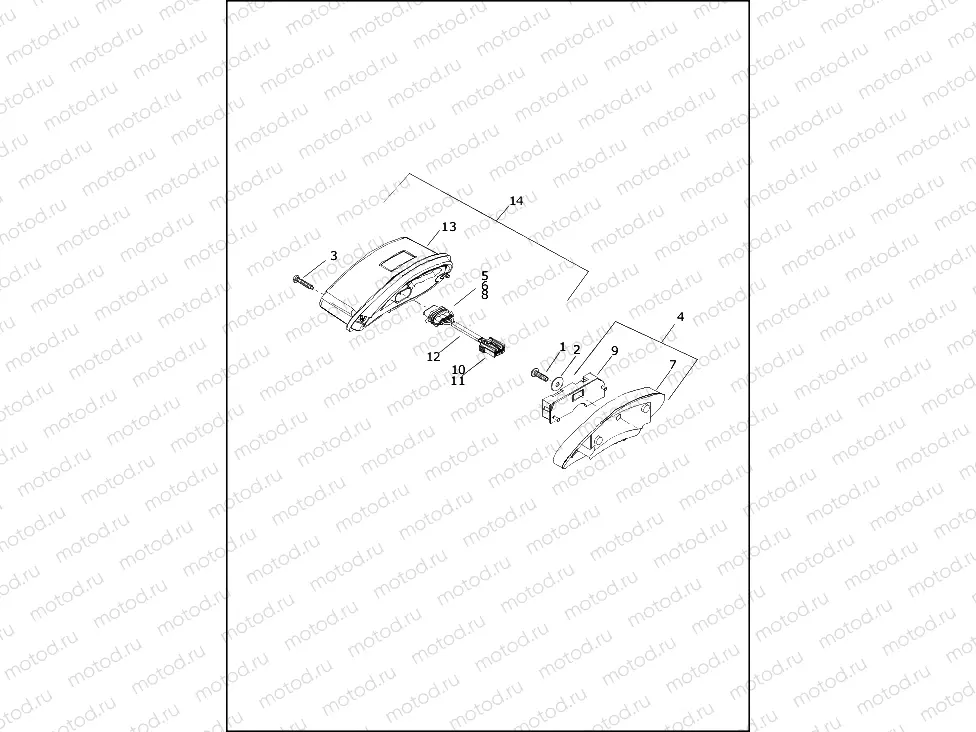 TAIL LAMP AND TURN SIGNALS, REAR - (DOMESTIC, CANADA)