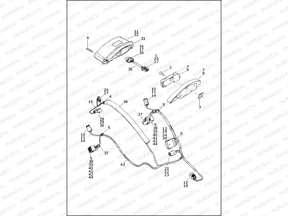 TAIL LAMP (CANADA ONLY)