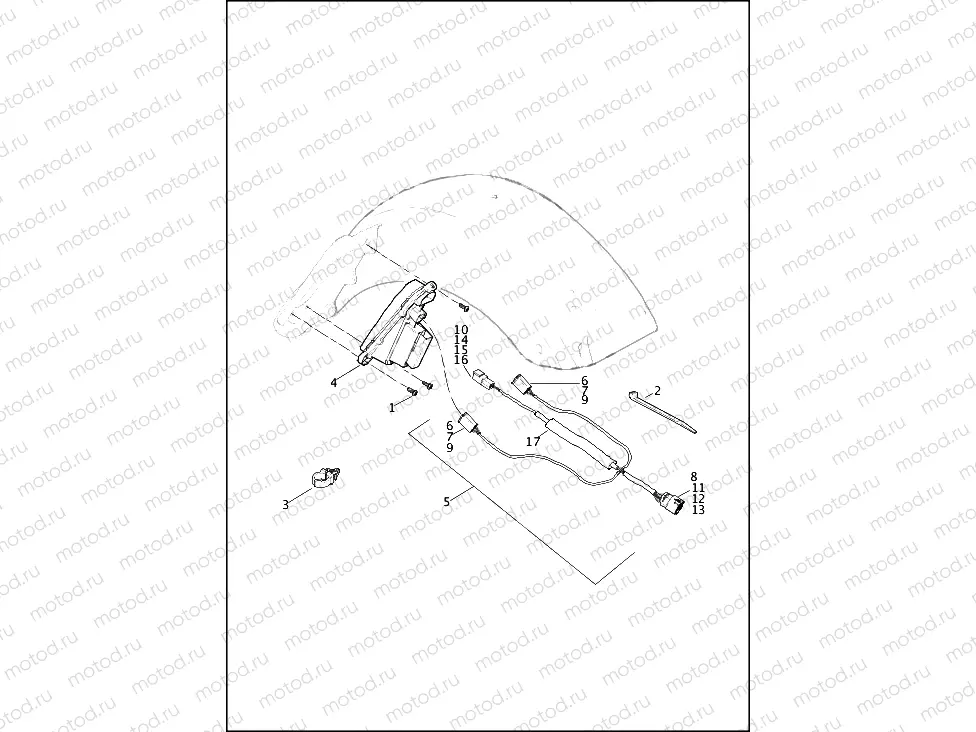 TAIL LAMP (DOMESTIC) & TURN SIGNALS, REAR