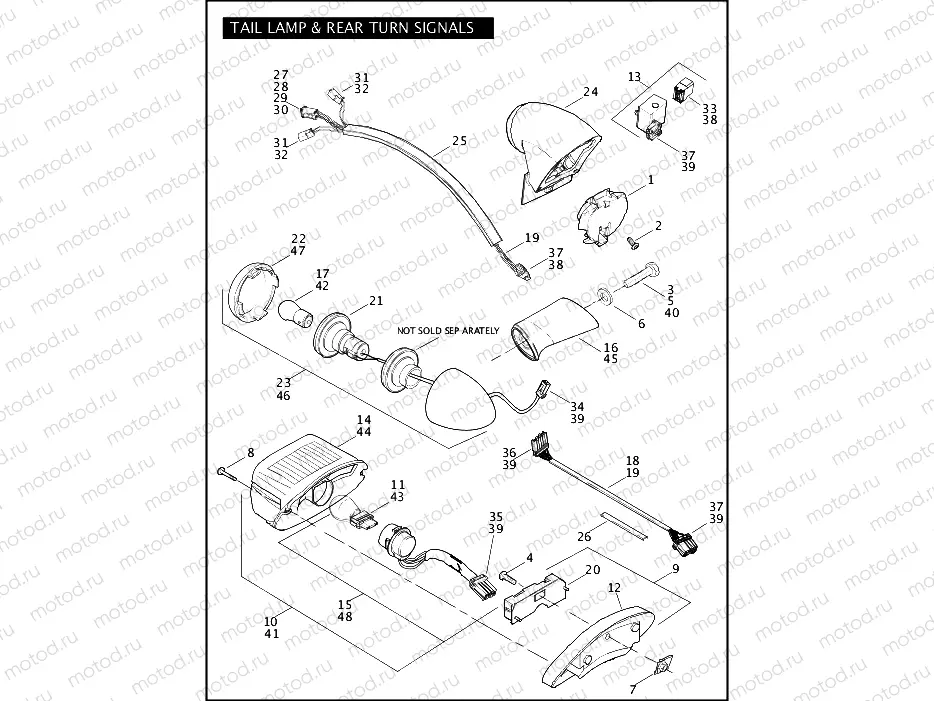 TAIL LAMP & REAR TURN SIGNALS (1 OF 2)