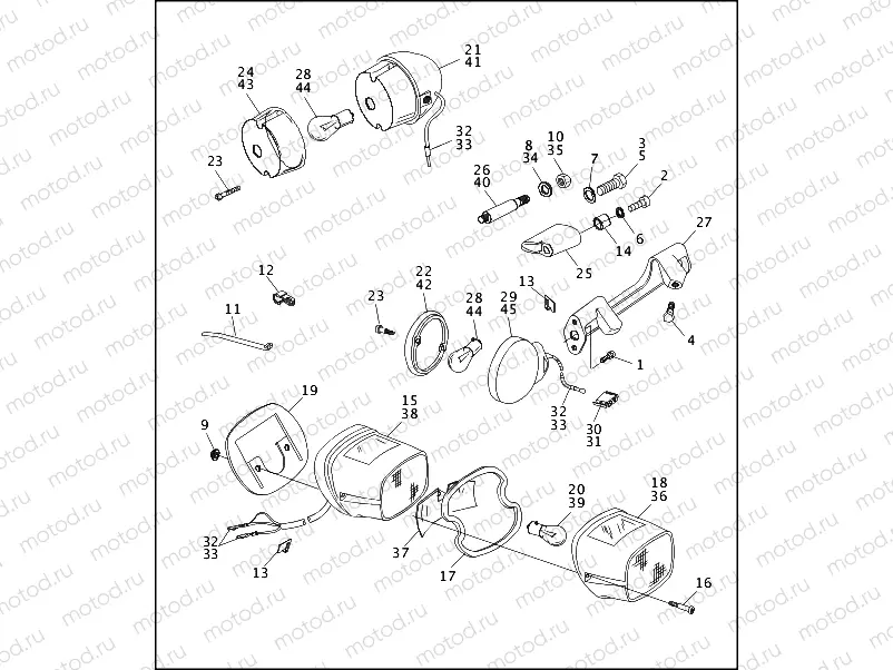 TAIL LAMP & REAR TURN SIGNALS (2 OF 2)