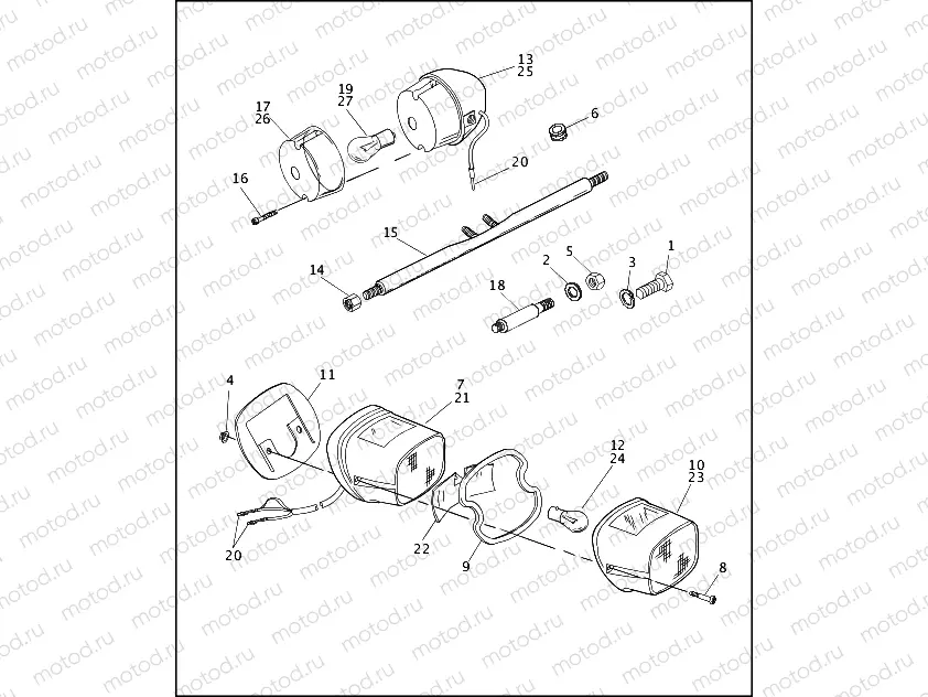 TAIL LAMP & REAR TURN SIGNALS