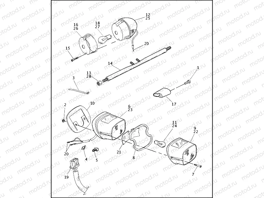 TAIL LAMP & REAR TURN SIGNALS