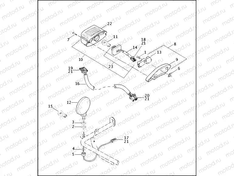 TAIL LAMP & REAR TURN SIGNALS