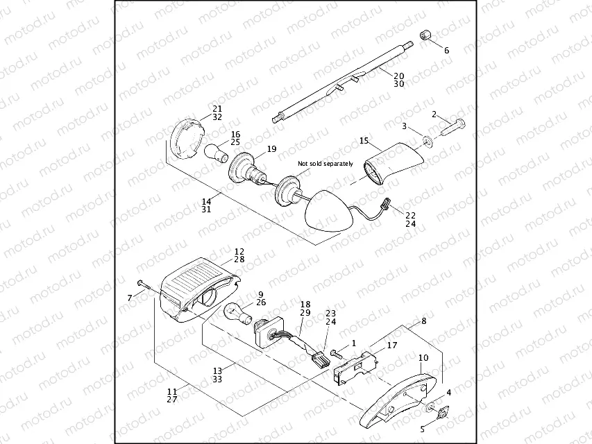 TAIL LAMP & REAR TURN SIGNALS