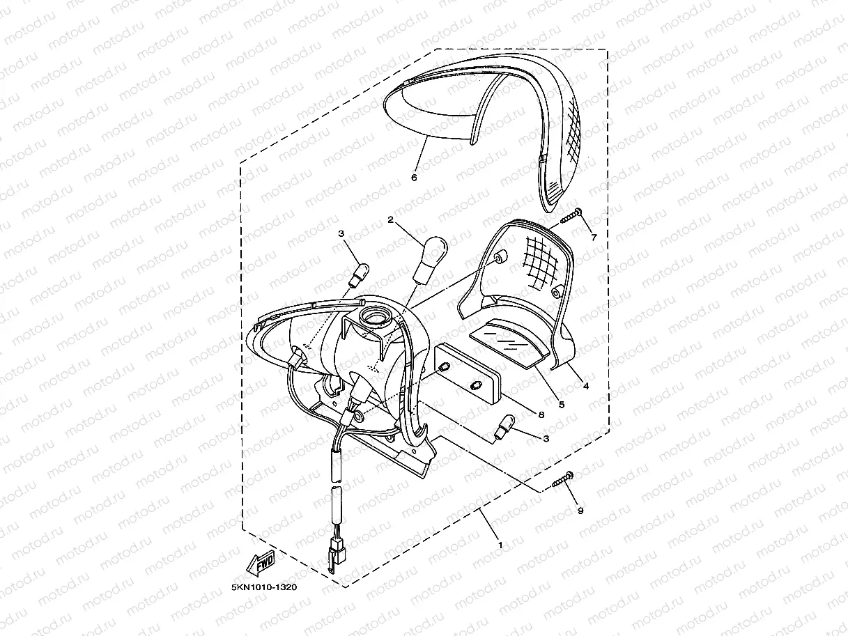 Tail light