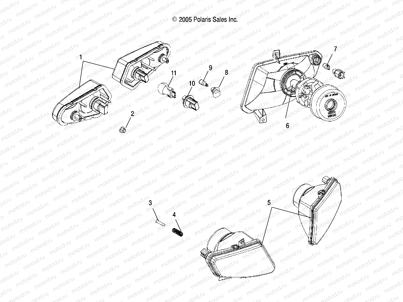 TAILLAMPS/HEADLIGHTS - A07MH50FC (4999205499920549B14) | TAILLAMPS/HEADLIGHTS - A07MH50FC (4999205499920549B14)