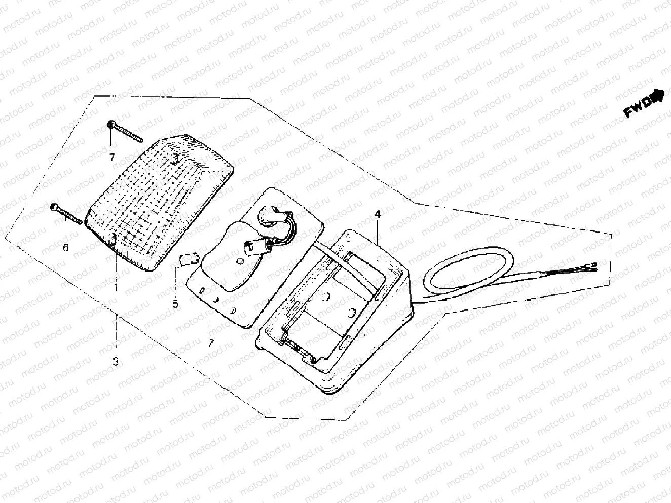 Taillight (Area B)