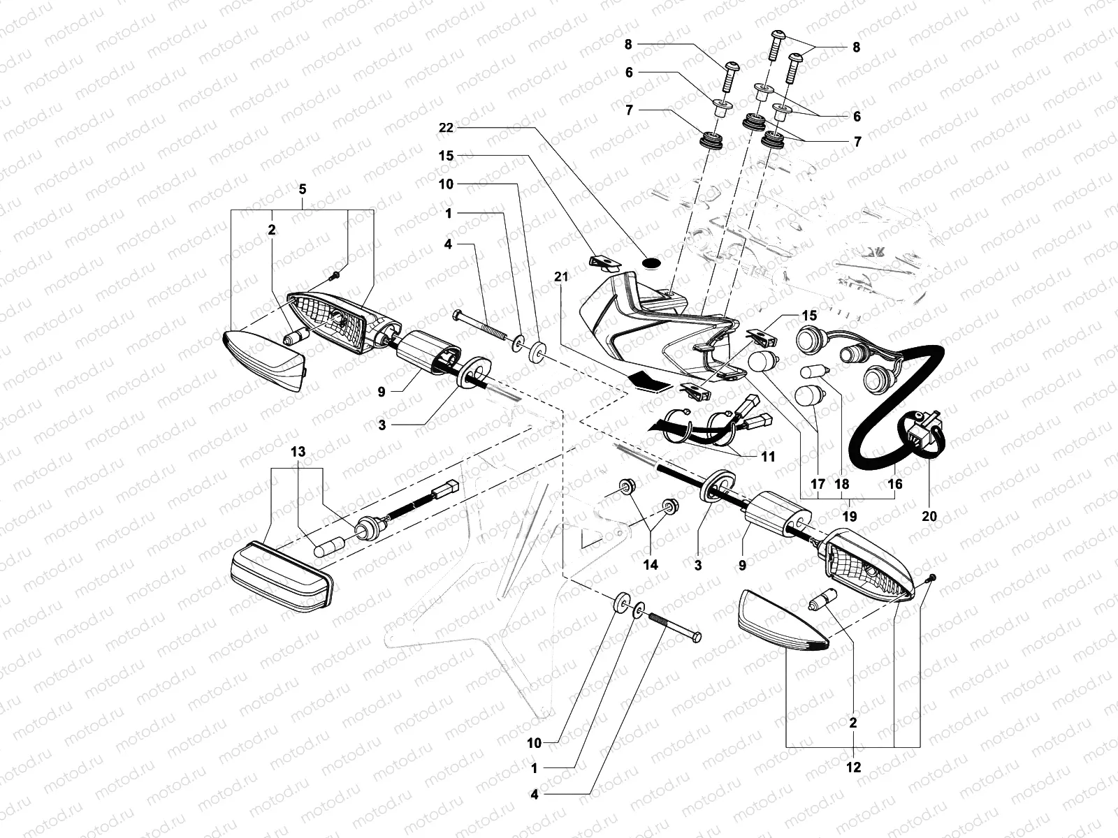 Taillight - Indicators