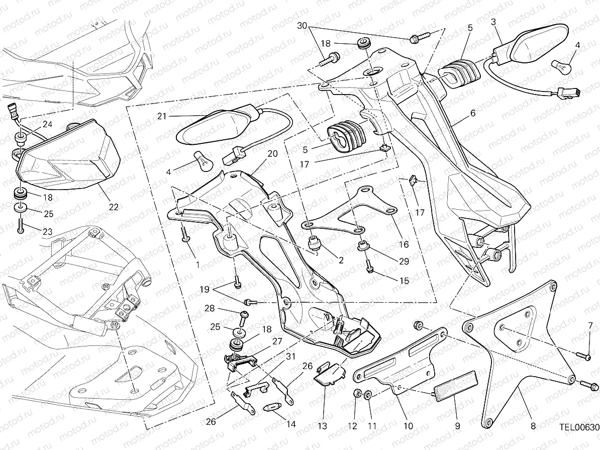 TAILLIGHT [MOD:F848;XST:EUR,FRA,JAP]