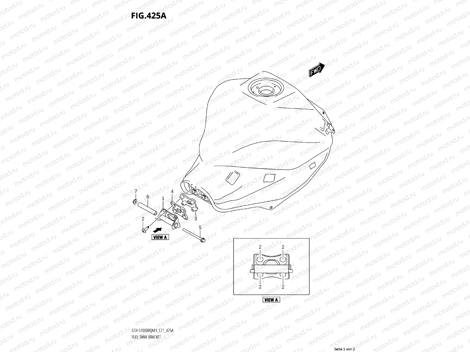 TANK - BRACKET