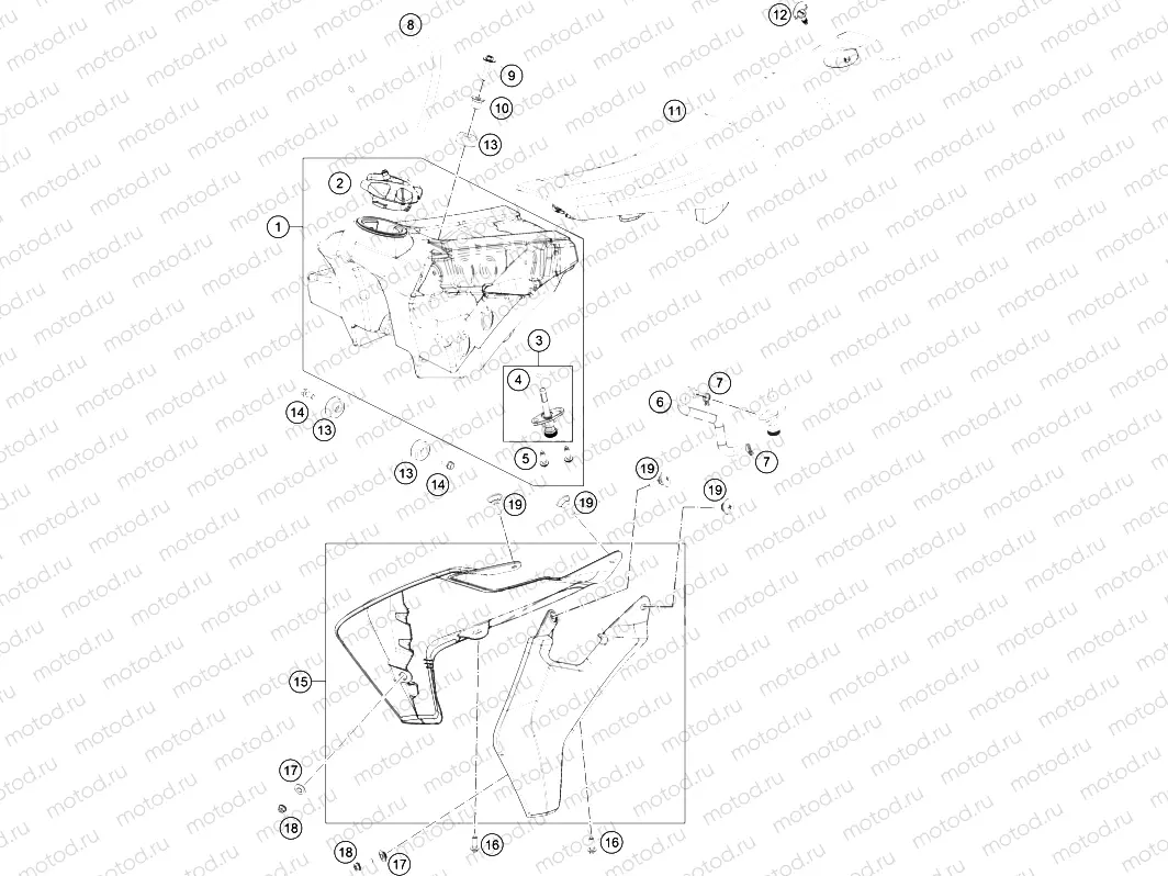 TANK, SEAT|Frame|07