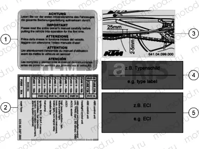 TECHNIC INFORMATION STICKER