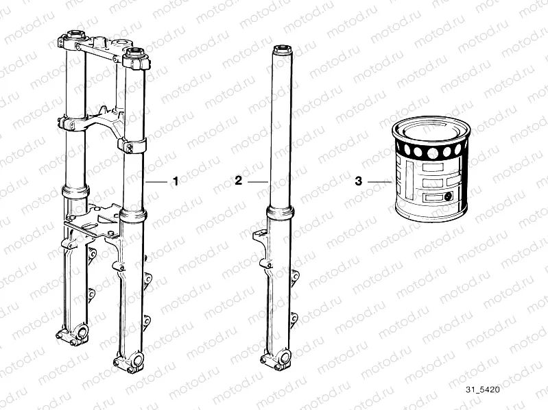 Telescope-fork
