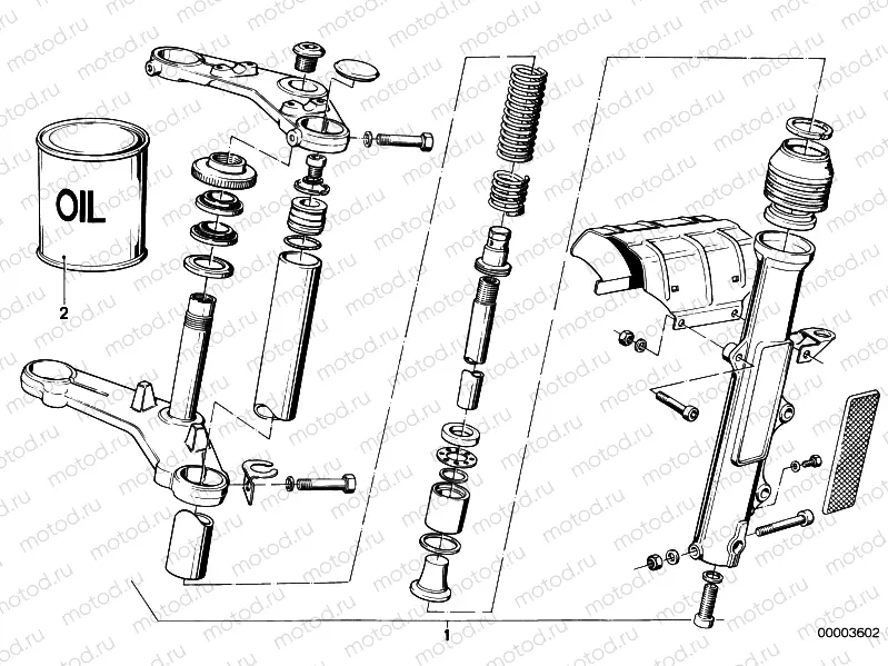 Telescope-fork