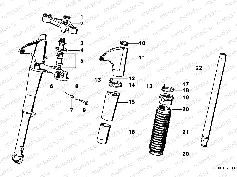Telescope-fork