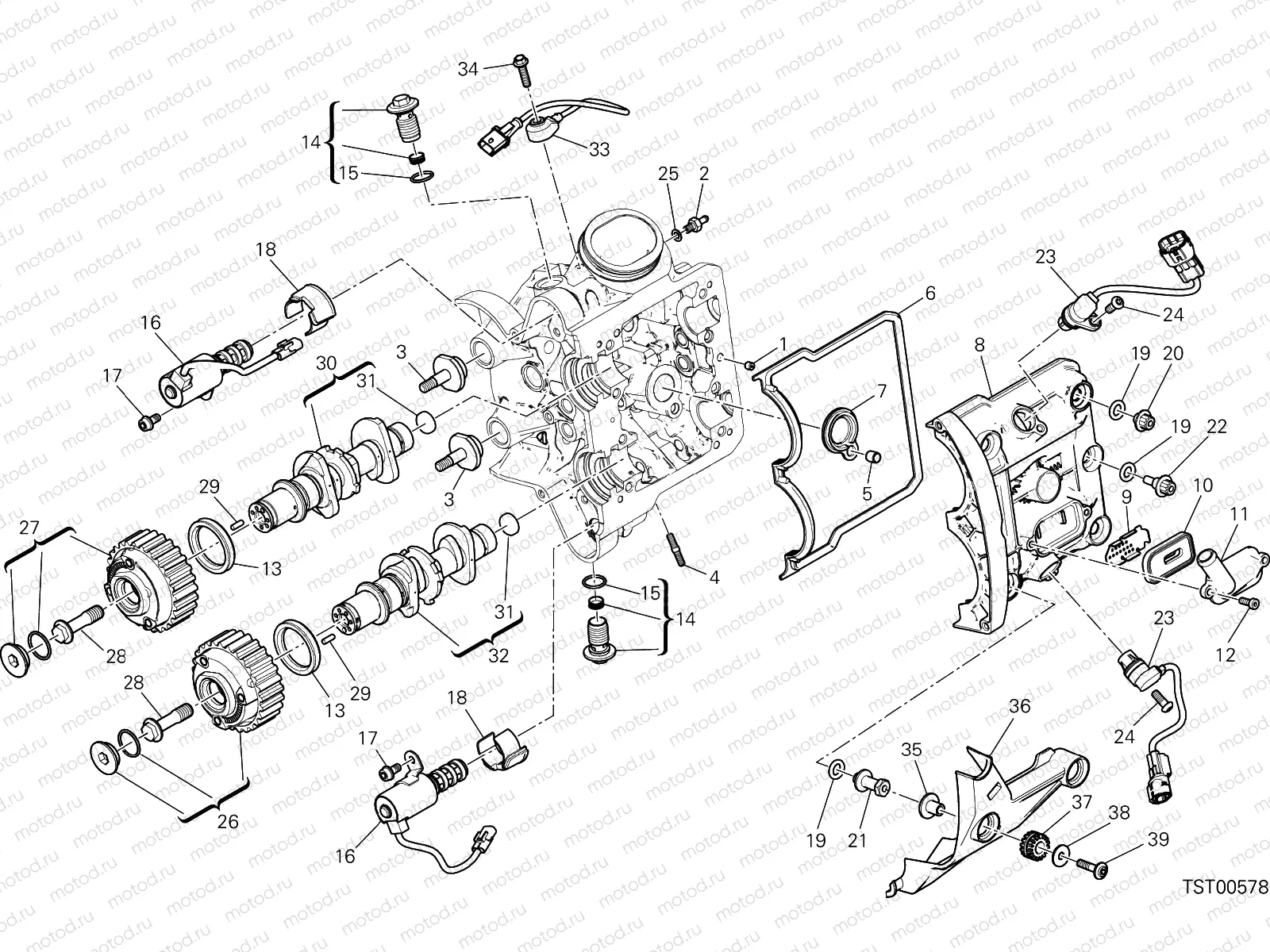 TESTA ORIZZONTALE - DISTRIBUZIONE [MOD:MS1200E]