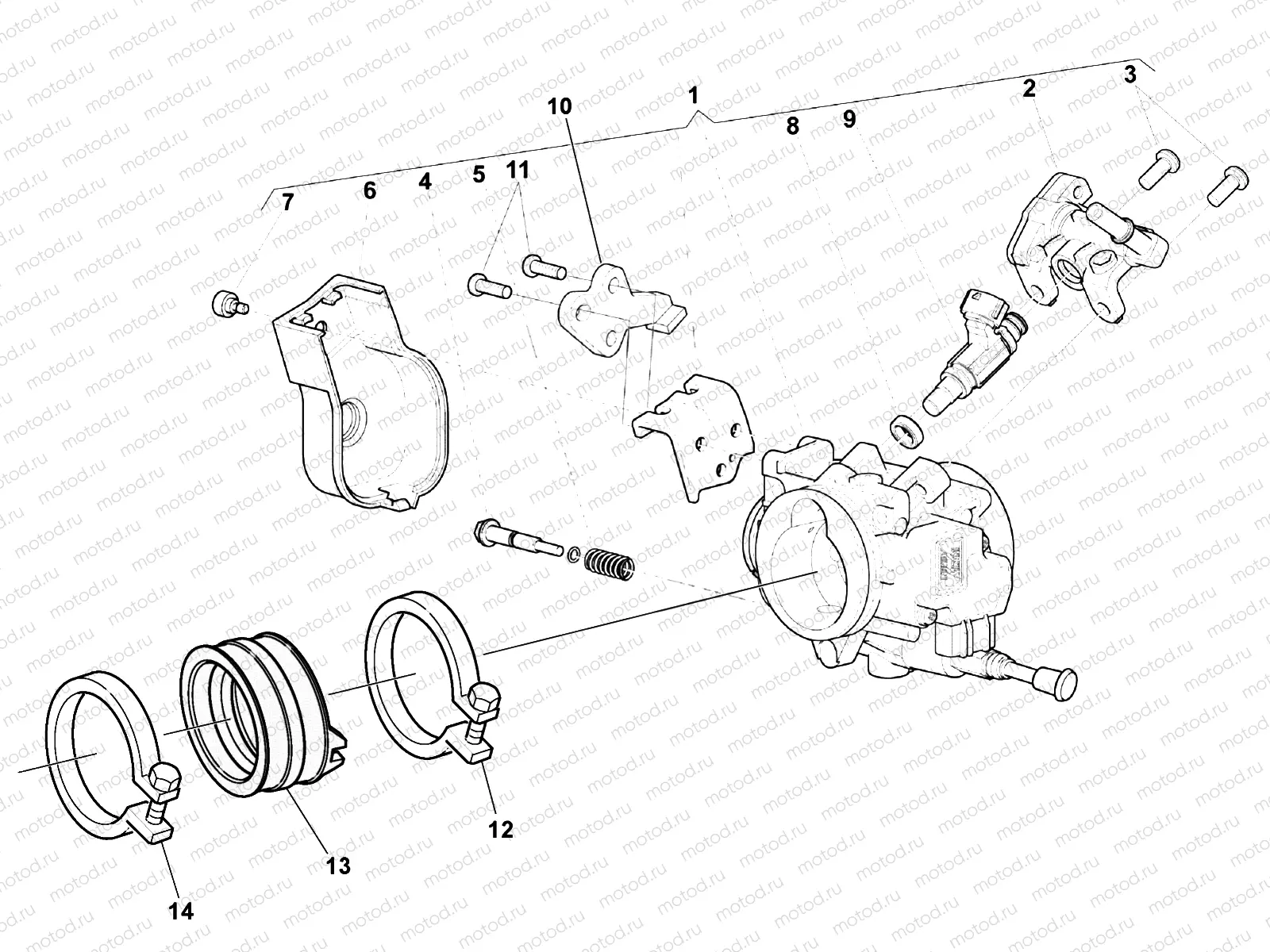 THROTTLE BODY (310)