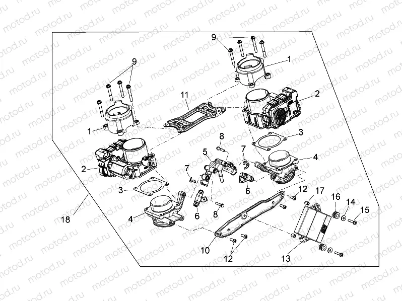 Throttle body
