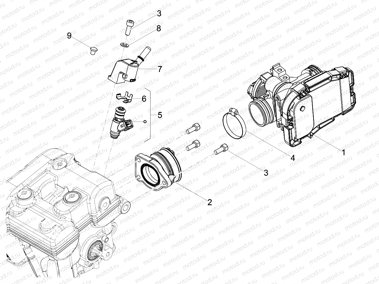 Throttle body