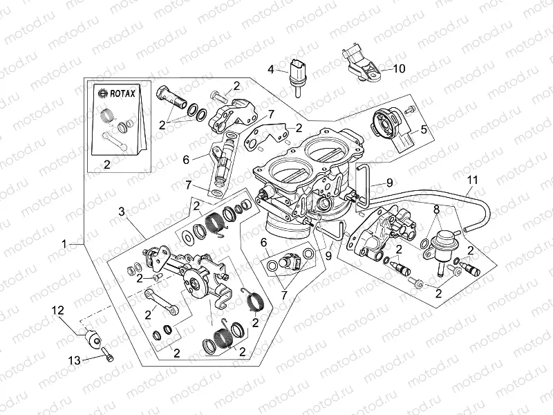 Throttle body