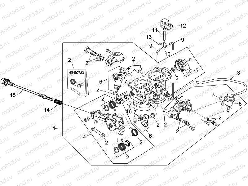 Throttle body