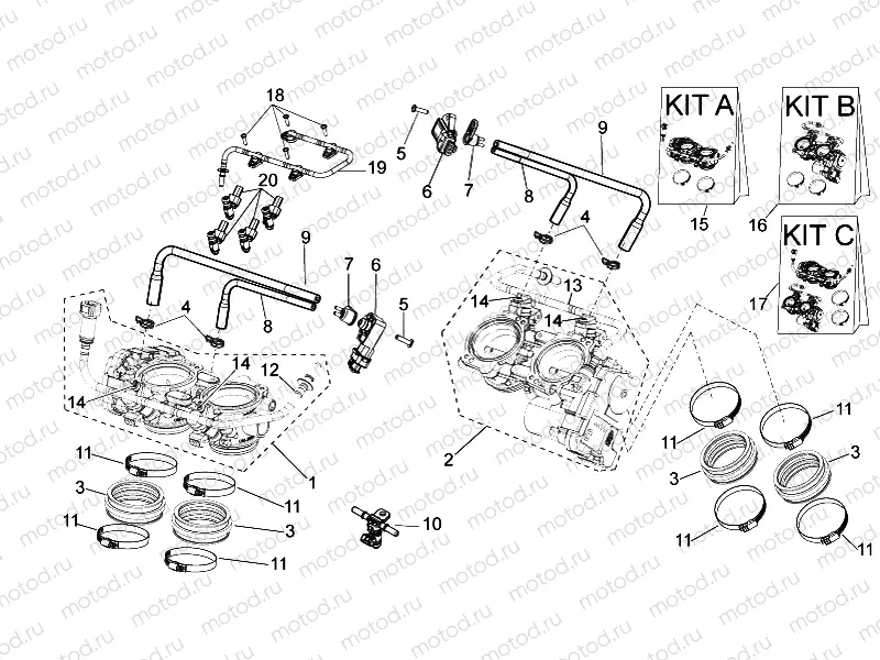 Throttle body