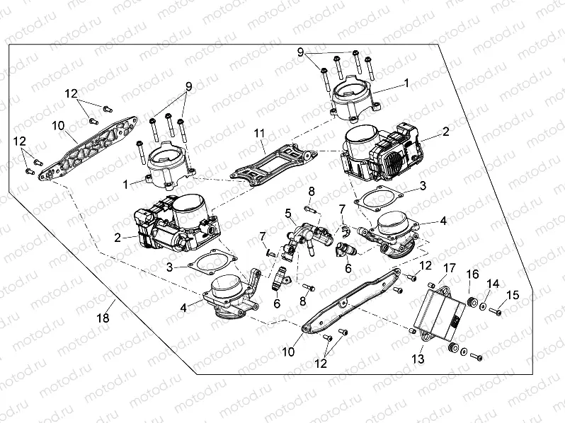 Throttle body