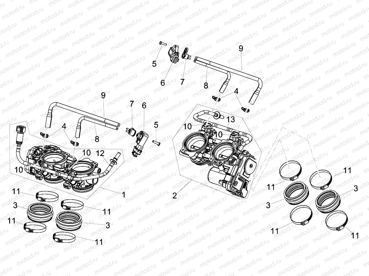 Throttle body