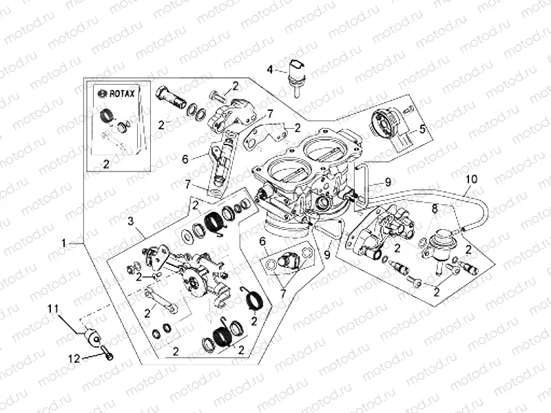 Throttle body