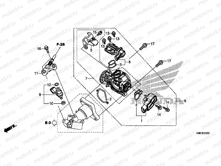 THROTTLE BODY / FUEL INJECTOR