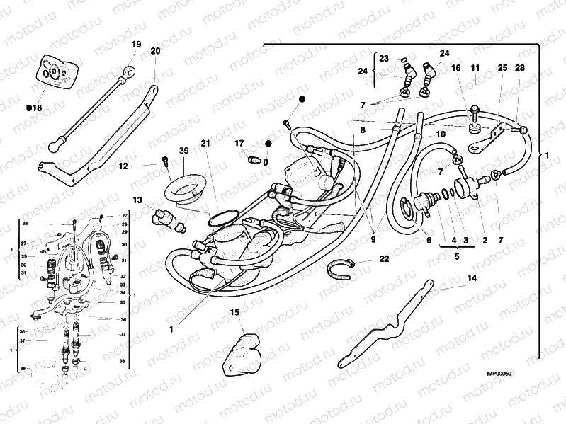 THROTTLE BODY » INTAKE, CARBURETTOR