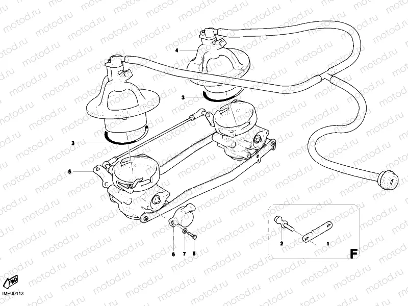 THROTTLE BODY » INTAKE, CARBURETTOR