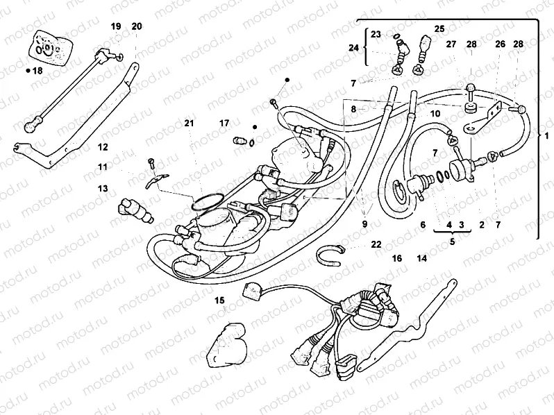 THROTTLE BODY » INTAKE, CARBURETTOR