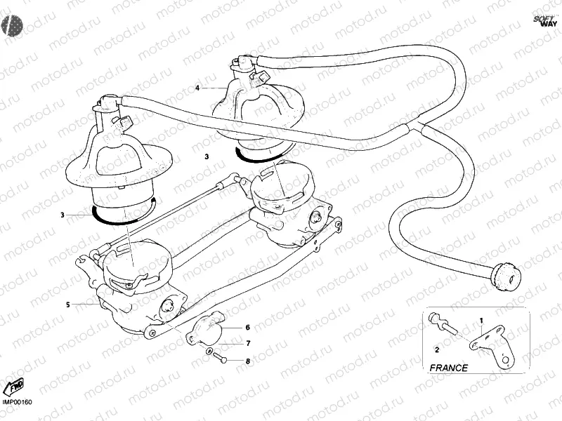 THROTTLE BODY » INTAKE, CARBURETTOR