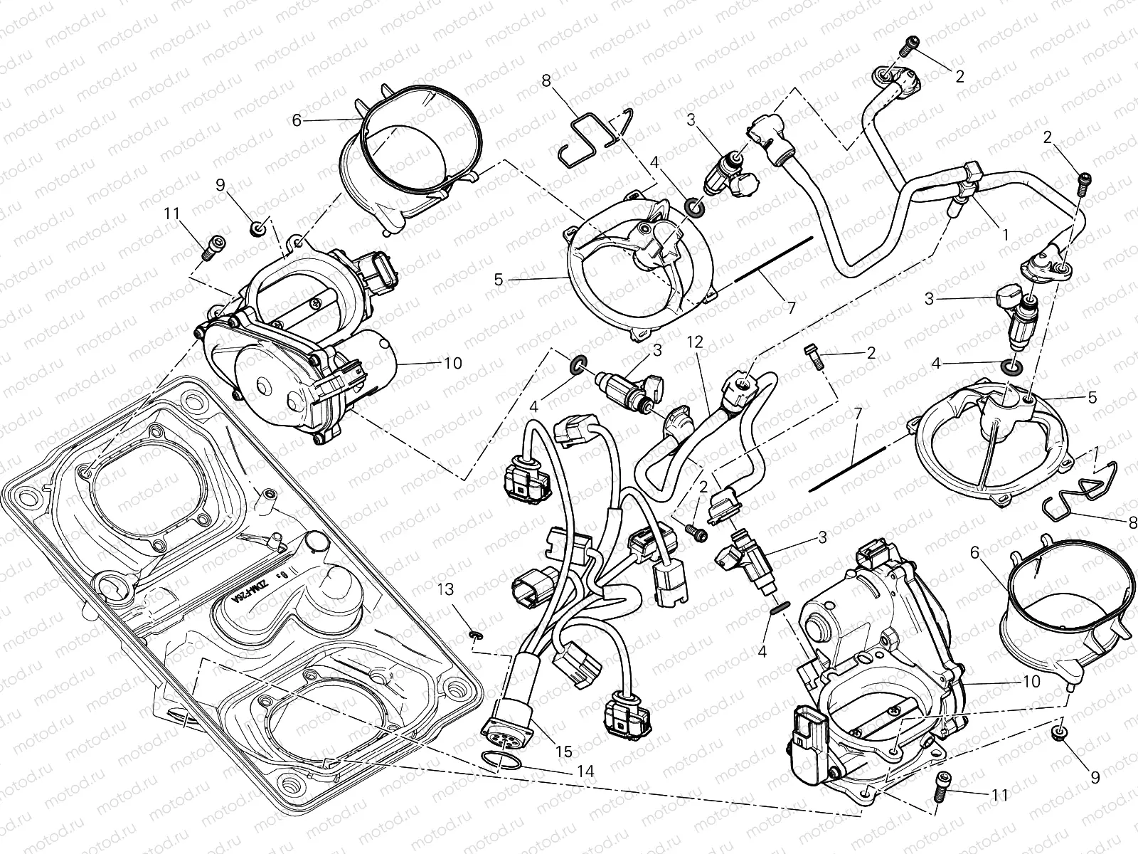 THROTTLE BODY [MOD:1299;XST:AUS,EUR,FRA,JAP,TWN]