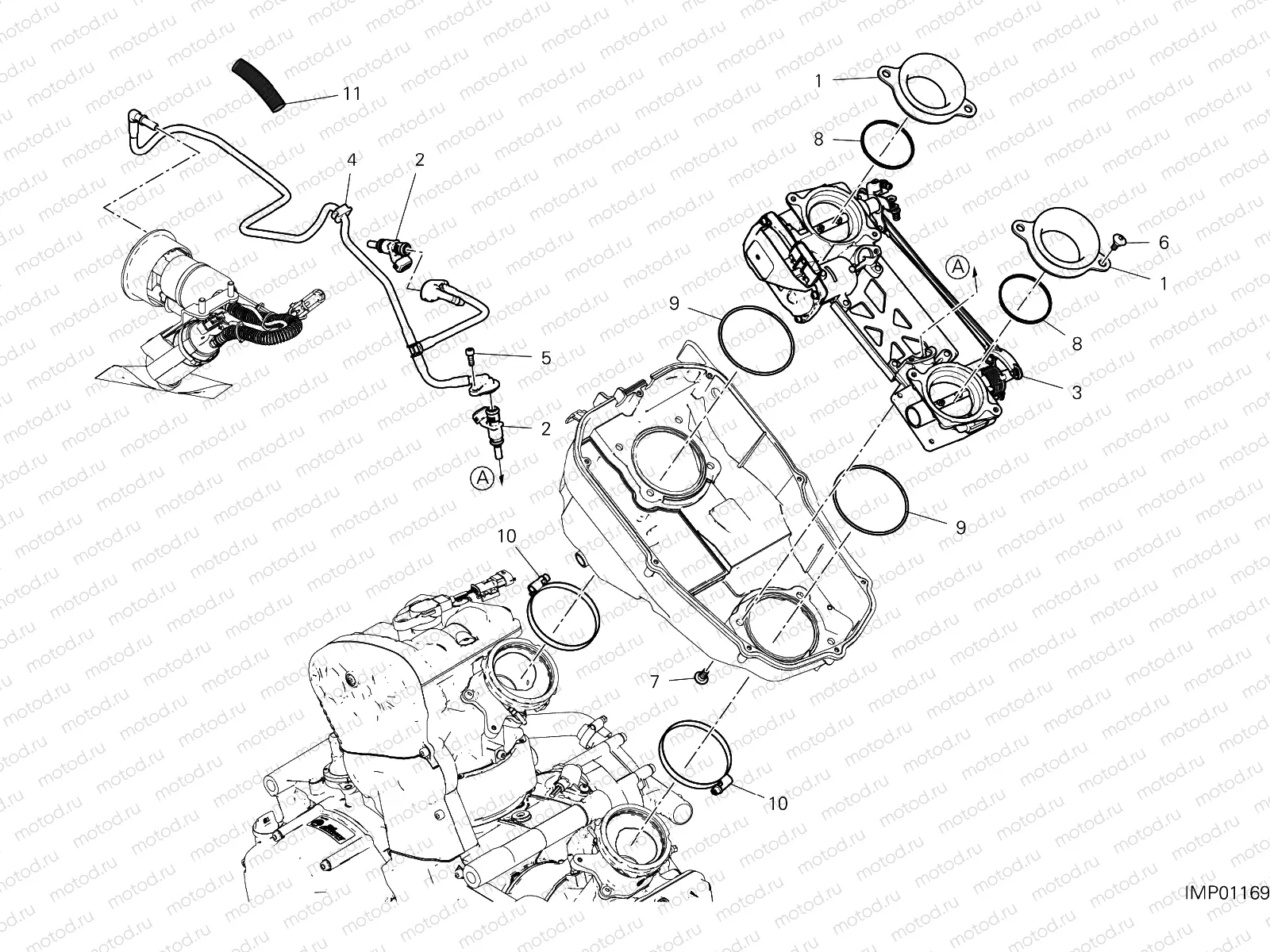 THROTTLE BODY [MOD:HYM 950]