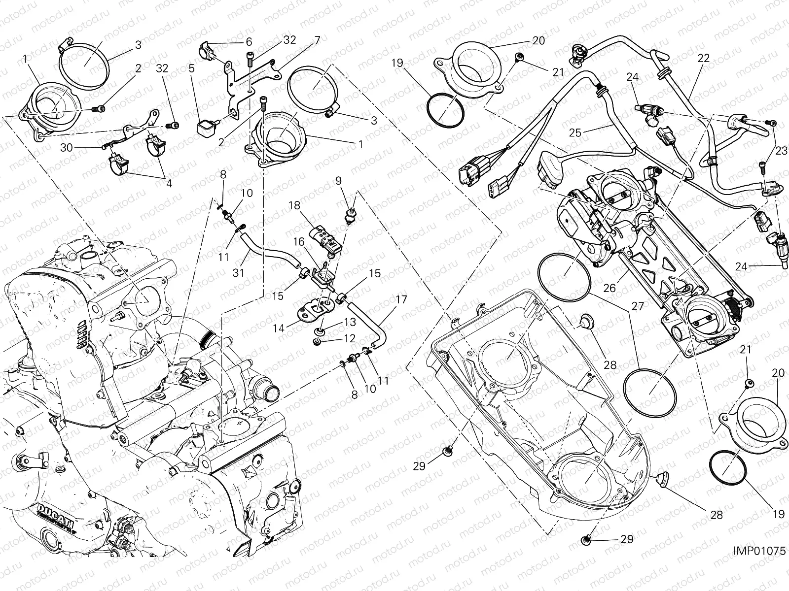 THROTTLE BODY [MOD:M821STEA]