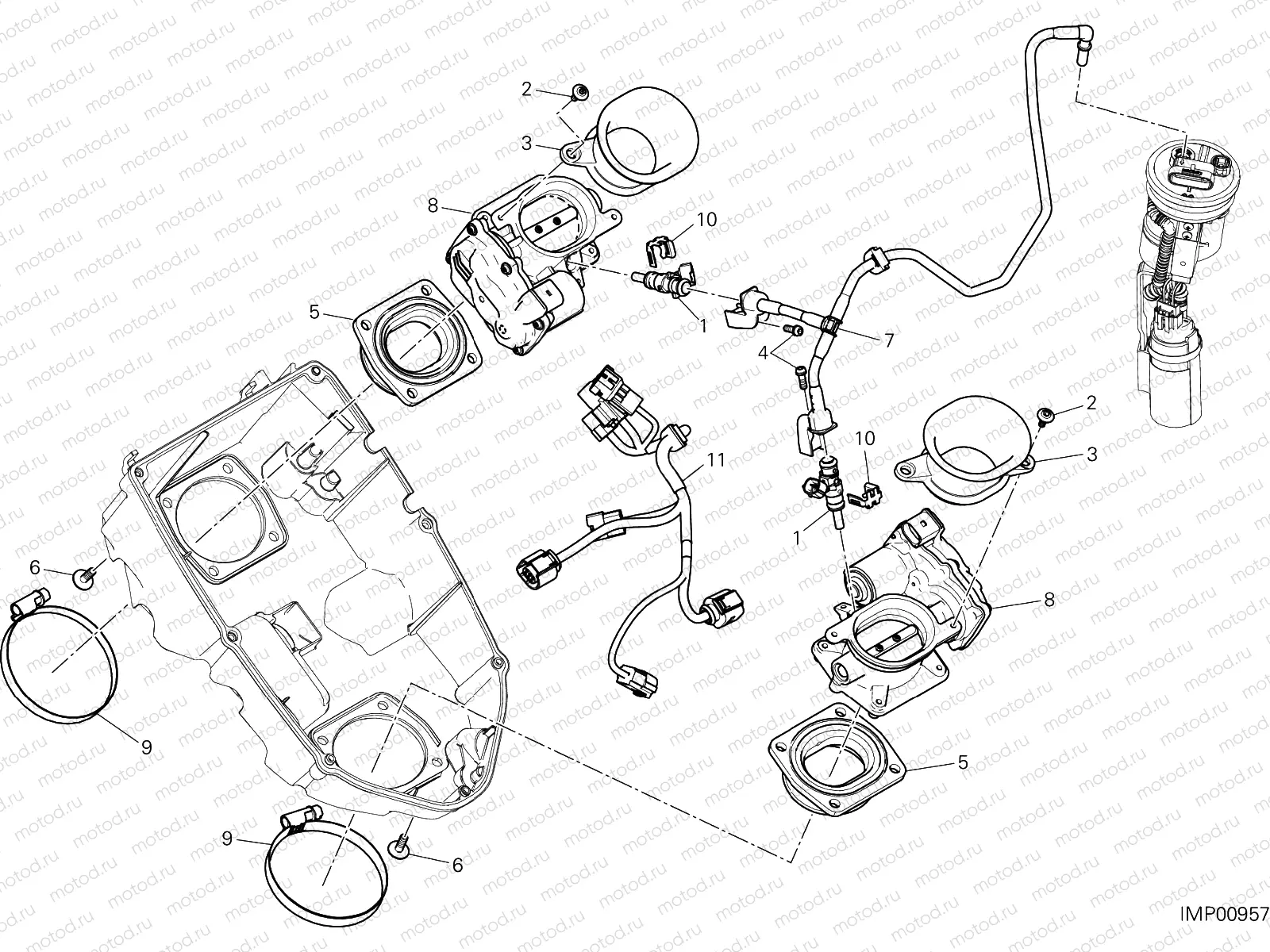 THROTTLE BODY [MOD:MS1200E]